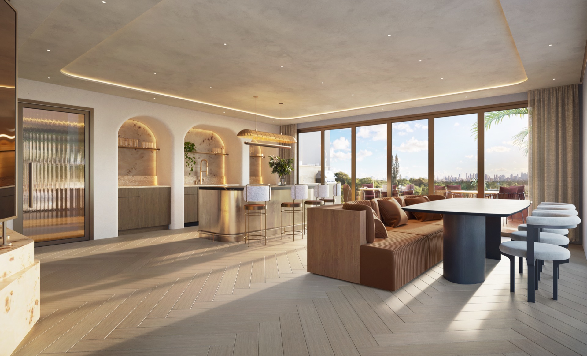 Entertainer's kitchen